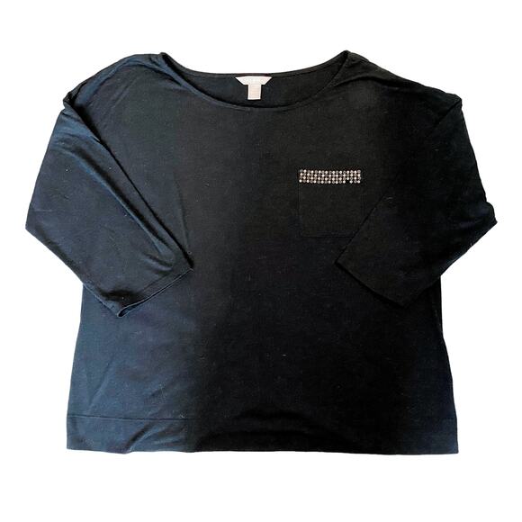 White Stag Black Top Womens Size XL - Picture 1 of 5